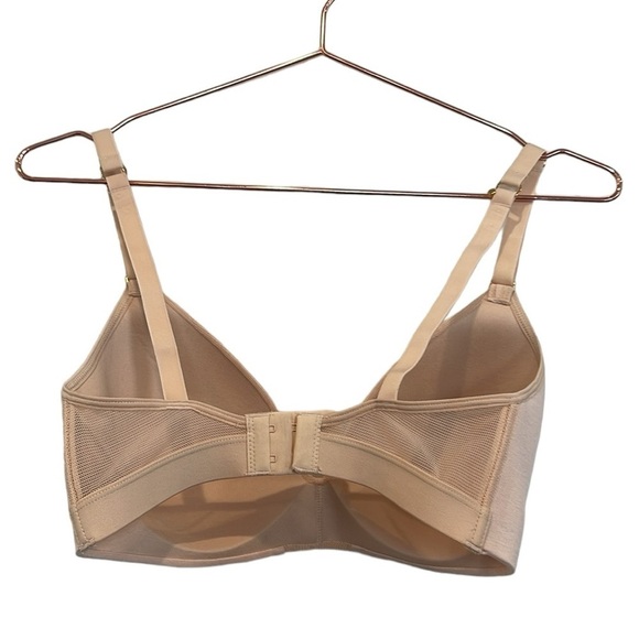 LIVELY BRA all day deep V no wore crème colored size 34DD NWOT - Picture 5 of 13